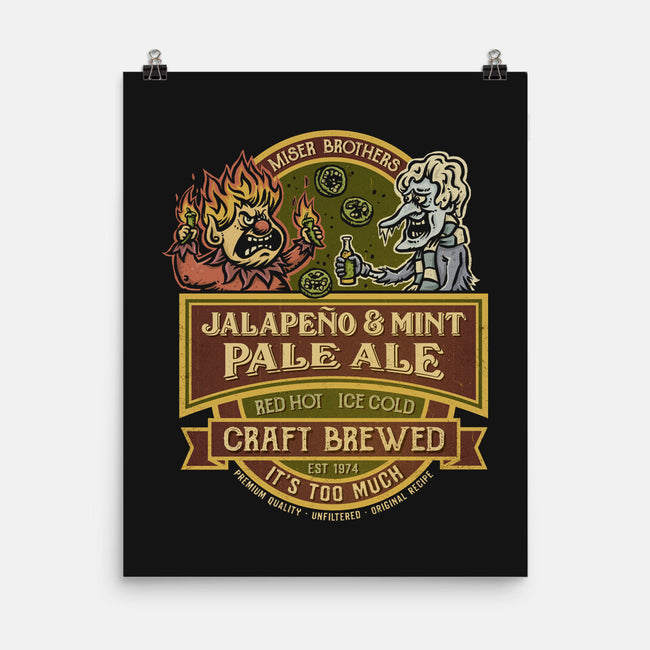 Miser Brothers Jalapeno And Mint Ale-None-Matte-Poster-kg07