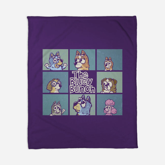 The Bluey Bunch-None-Fleece-Blanket-kg07