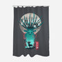 Deer God-None-Polyester-Shower Curtain-dandingeroz