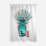 Deer God-None-Polyester-Shower Curtain-dandingeroz