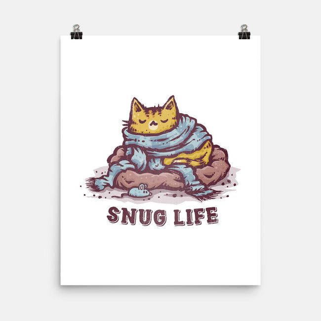 Living The Snug Life-None-Matte-Poster-kg07