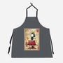 Beagle Samurai In Japan-Unisex-Kitchen-Apron-DrMonekers