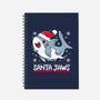 Santa Jaws-None-Dot Grid-Notebook-Vallina84