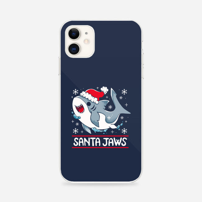 Santa Jaws-iPhone-Snap-Phone Case-Vallina84