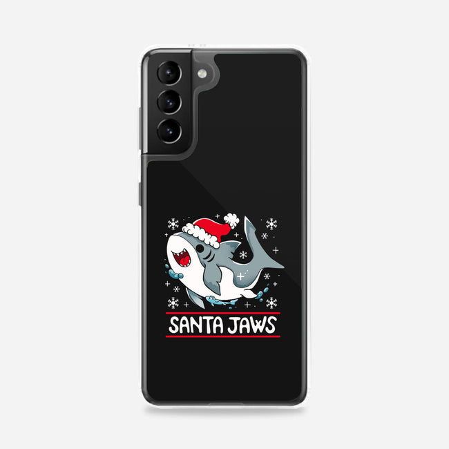 Santa Jaws-Samsung-Snap-Phone Case-Vallina84