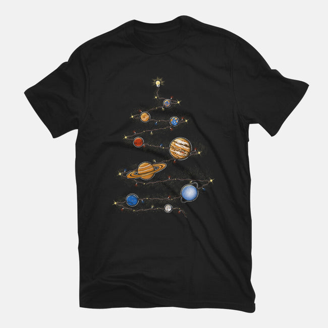 Cosmos Christmas-Mens-Basic-Tee-Umberto Vicente