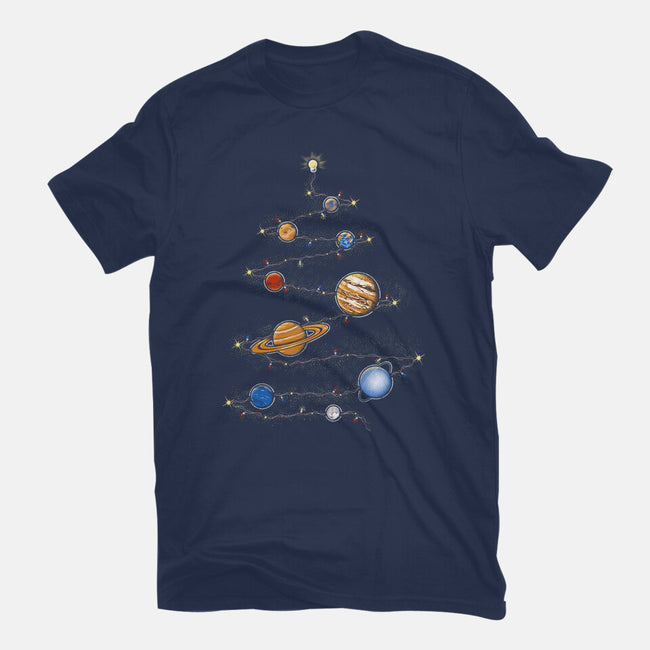 Cosmos Christmas-Mens-Basic-Tee-Umberto Vicente