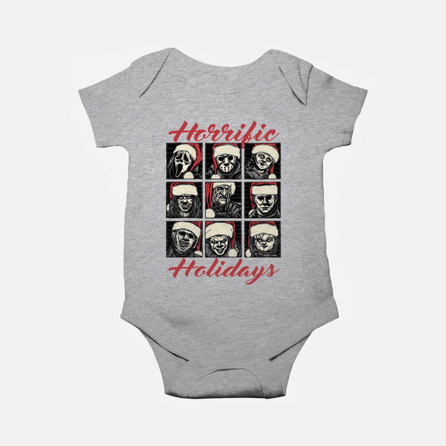 Horrific Holidays-Baby-Basic-Onesie-momma_gorilla