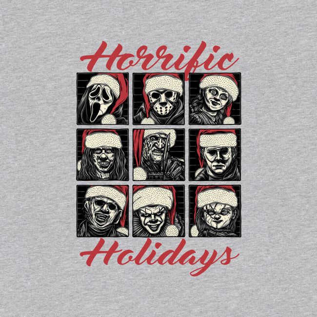 Horrific Holidays-Mens-Heavyweight-Tee-momma_gorilla