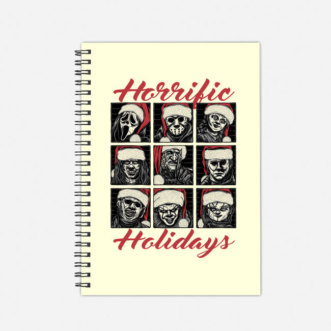 Horrific Holidays-None-Dot Grid-Notebook-momma_gorilla
