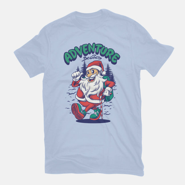 Adventure Begins-Mens-Basic-Tee-spoilerinc