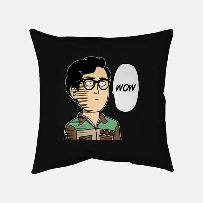 Wow-None-Removable Cover-Throw Pillow-MarianoSan