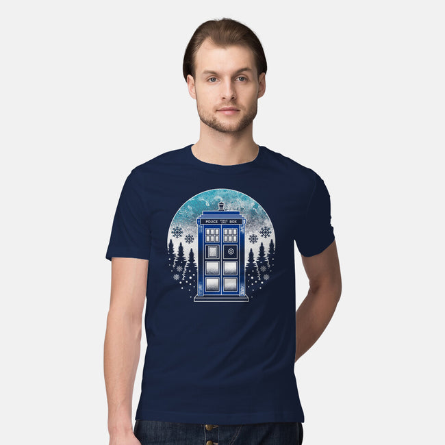 Time And Space And Snow-Mens-Premium-Tee-Logozaste