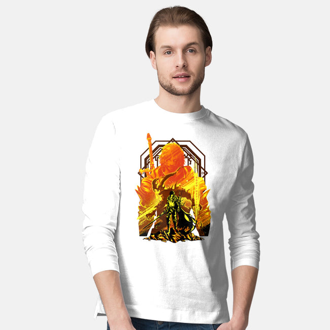 Attack Of Ifrit-Mens-Long Sleeved-Tee-hypertwenty