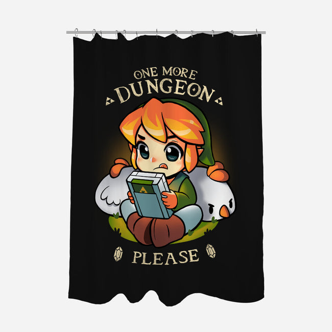 One More Dungeon-None-Polyester-Shower Curtain-BlancaVidal