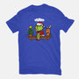 Grinch On The Shelf-Womens-Fitted-Tee-Boggs Nicolas