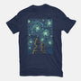 Starry Winter Night-Youth-Basic-Tee-erion_designs