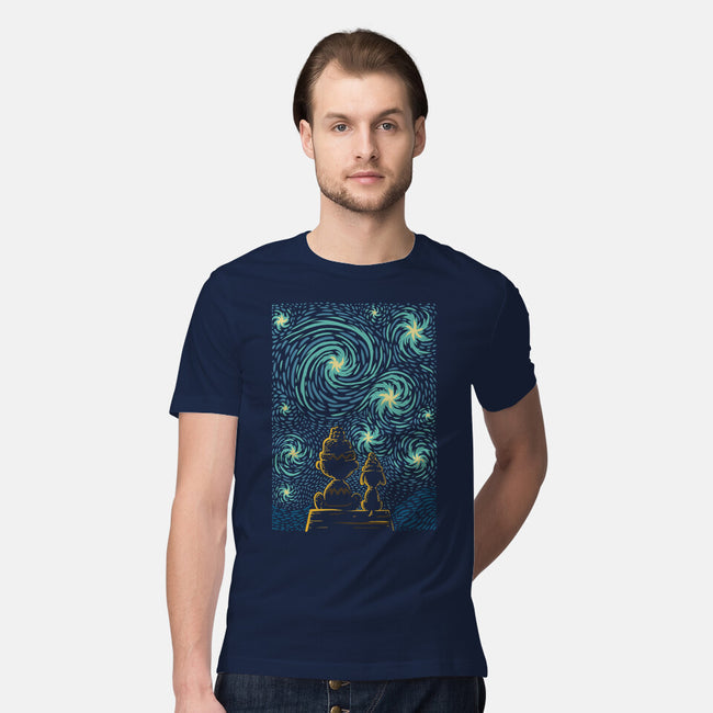 Starry Winter Night-Mens-Premium-Tee-erion_designs