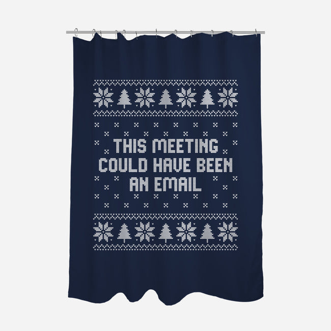 Antisocial Ugly Sweater-None-Polyester-Shower Curtain-retrodivision
