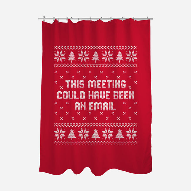 Antisocial Ugly Sweater-None-Polyester-Shower Curtain-retrodivision