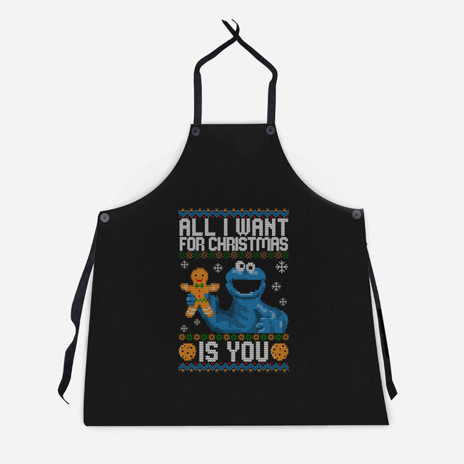 All I Want For Christmas Is You-Unisex-Kitchen-Apron-NMdesign