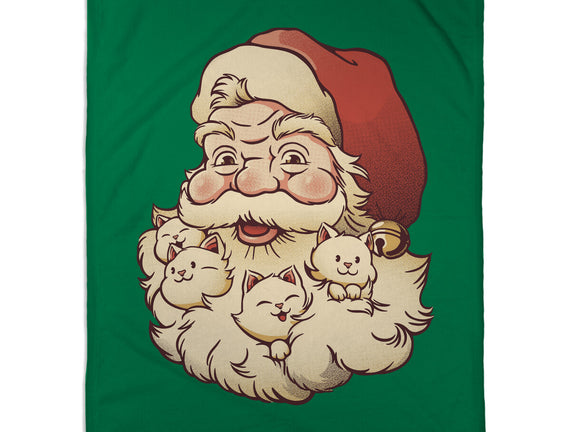 Santa Beard Full Of Cats