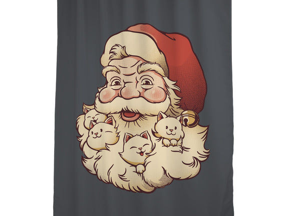 Santa Beard Full Of Cats