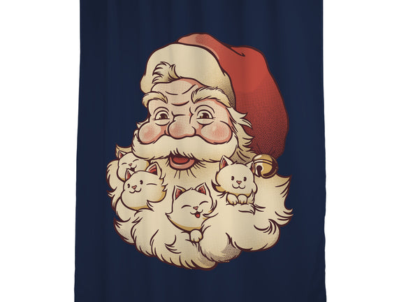 Santa Beard Full Of Cats