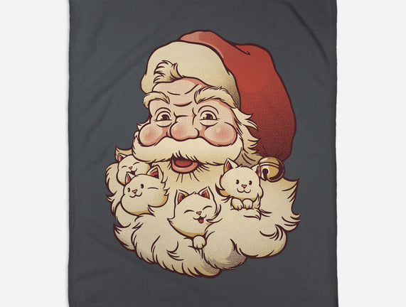 Santa Beard Full Of Cats