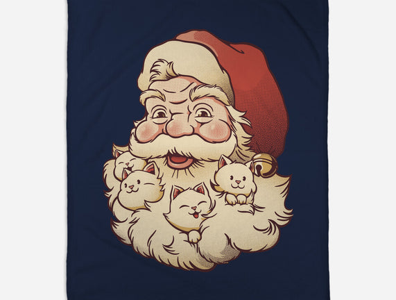 Santa Beard Full Of Cats