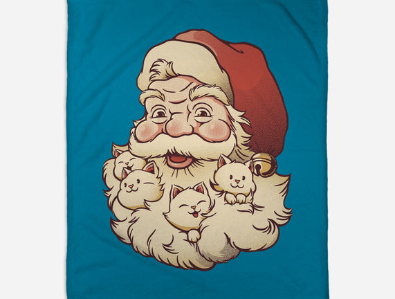 Santa Beard Full Of Cats