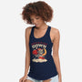 Tonight We're Going Down-Womens-Racerback-Tank-eduely