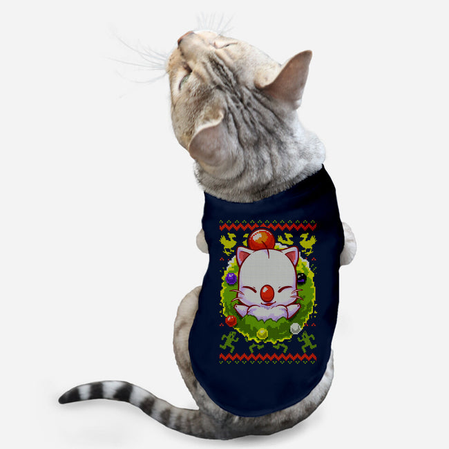 Kupo Christmas-Cat-Basic-Pet Tank-BlancaVidal
