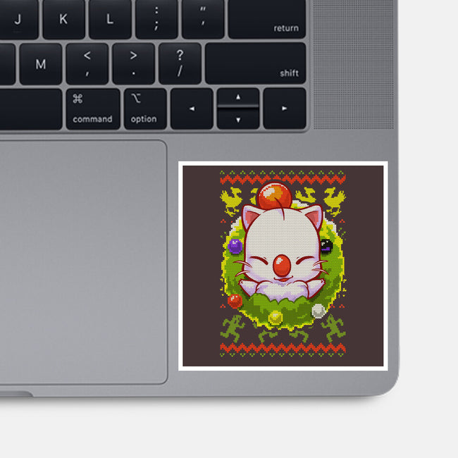 Kupo Christmas-None-Glossy-Sticker-BlancaVidal