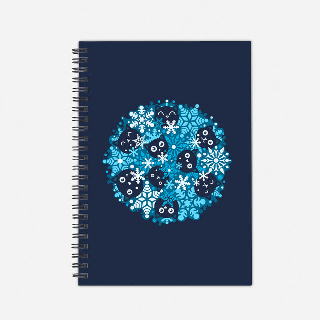 Winter Kittens-None-Dot Grid-Notebook-erion_designs