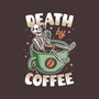 Death By Coffee-Womens-Basic-Tee-Olipop