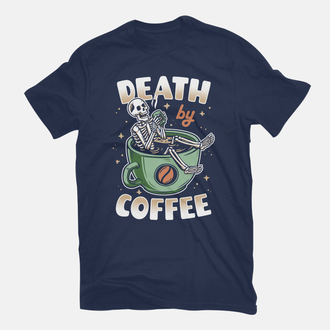 Death By Coffee-Mens-Premium-Tee-Olipop