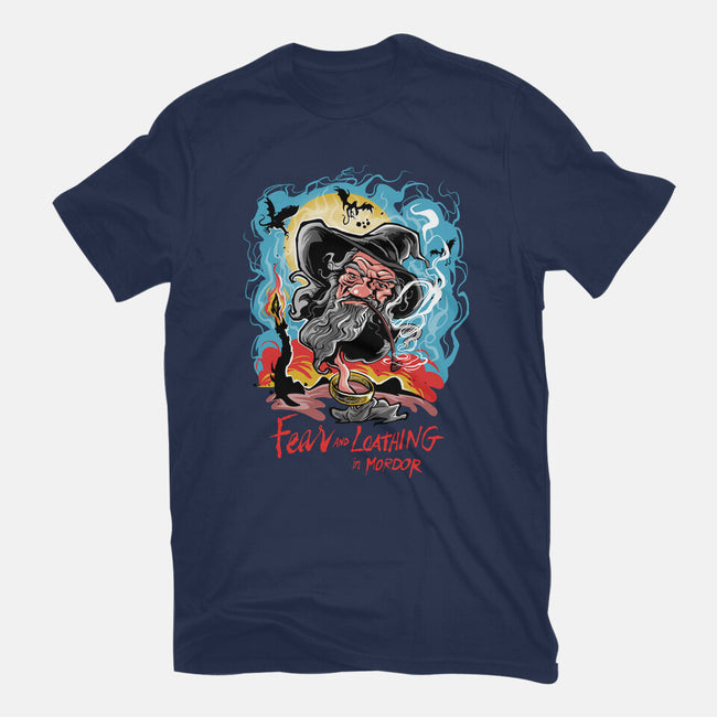Fear And Loathing In Mordor-Youth-Basic-Tee-zascanauta