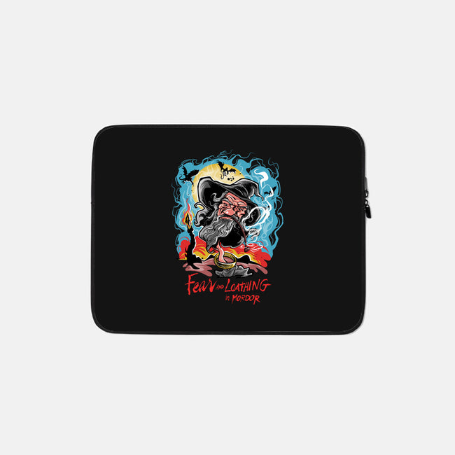 Fear And Loathing In Mordor-None-Zippered-Laptop Sleeve-zascanauta