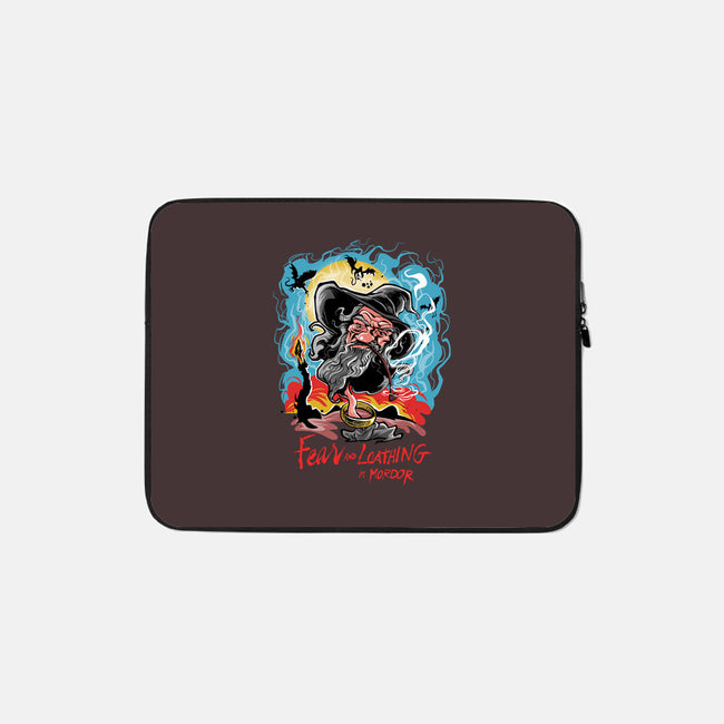Fear And Loathing In Mordor-None-Zippered-Laptop Sleeve-zascanauta
