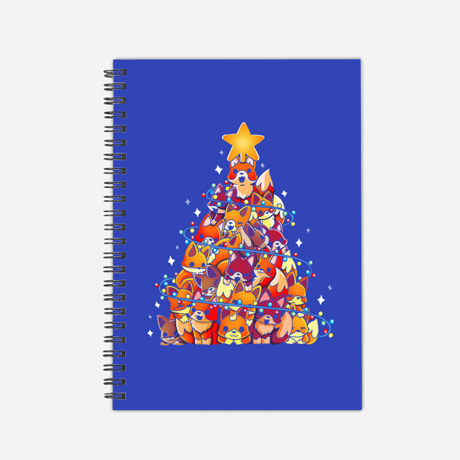 Foxes Tree-None-Dot Grid-Notebook-Vallina84