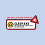 Installation Sleep Failed-Unisex-Basic-Tee-NemiMakeit