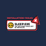 Installation Sleep Failed-None-Glossy-Sticker-NemiMakeit