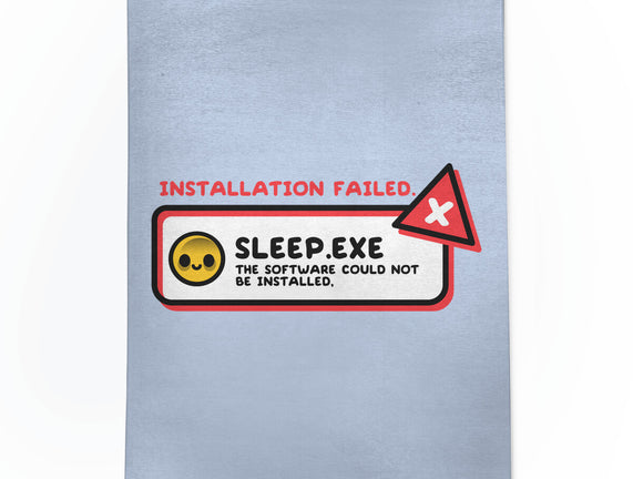 Installation Sleep Failed