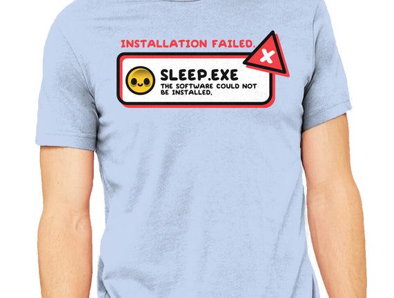 Installation Sleep Failed