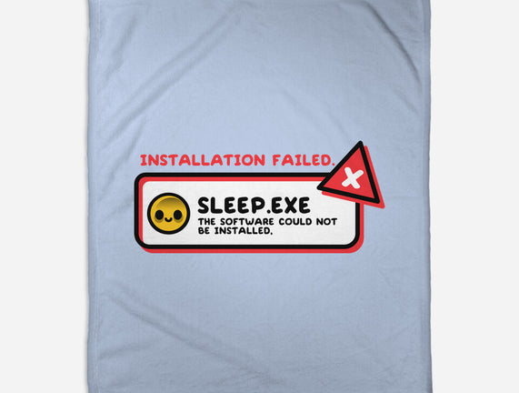 Installation Sleep Failed