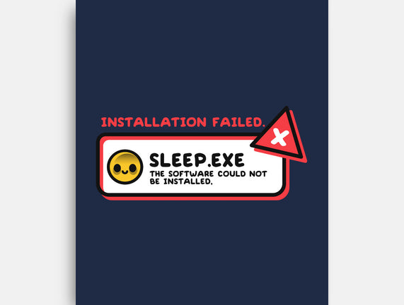 Installation Sleep Failed