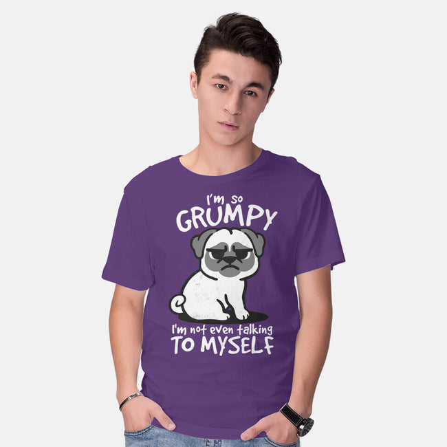 Grumpy Dog-Mens-Basic-Tee-NemiMakeit