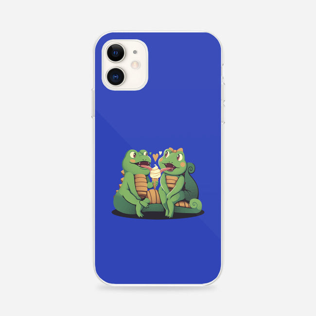 Gecko Love Ice Cream-iPhone-Snap-Phone Case-tobefonseca