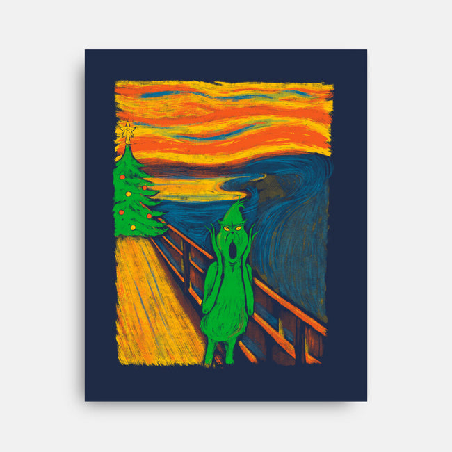 The Scream Of The Grinch-None-Stretched-Canvas-Umberto Vicente